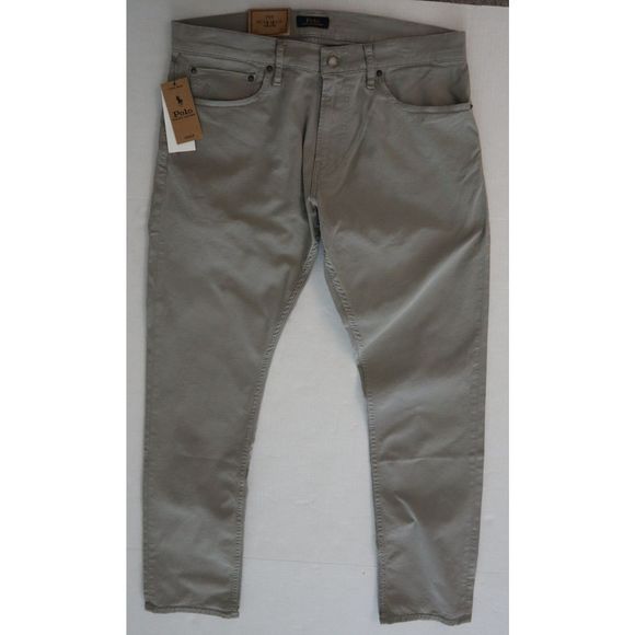 Polo Ralph Lauren Men's Sz 32x30 Gray The Sullivan Slim Low Stretch Jeans $168 - Picture 1 of 10